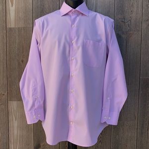 Peter Millar Nanoluxe Easycare Plaid  Dress Shirt.